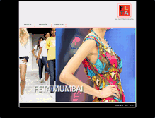 Tablet Screenshot of fetaindia.com